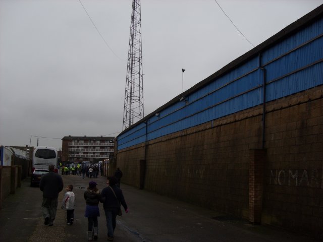 Rear of the North Stand